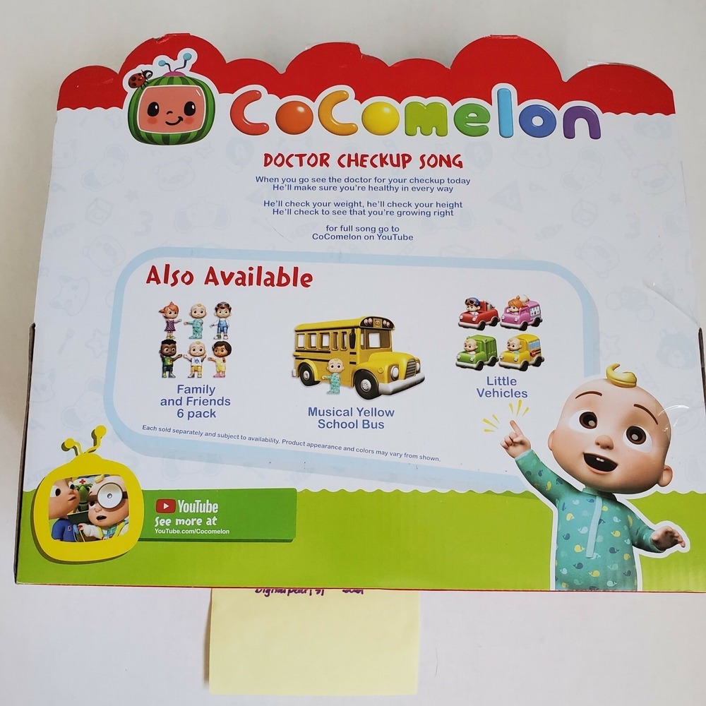 Cocomelon Musical Doctor Checkup Set Toddler Toy with Sounds CMW0021 - Picture 2 of 7